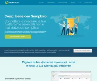 Semplisio.it(Home) Screenshot