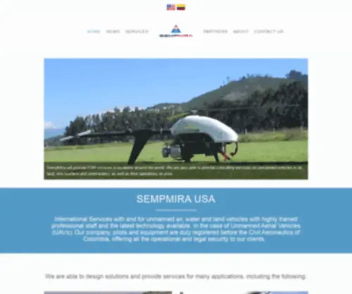 Sempmira.com(SempMira Es una empresa Colombiana que ofrece Servicios para Sistemas No) Screenshot