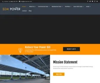 Sempower.com(Solar) Screenshot