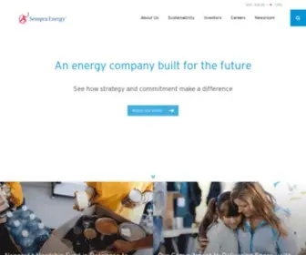 Sempra.com(Sempra Energy) Screenshot