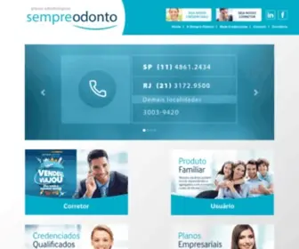 Sempreodonto.com.br(Sempre Odonto) Screenshot