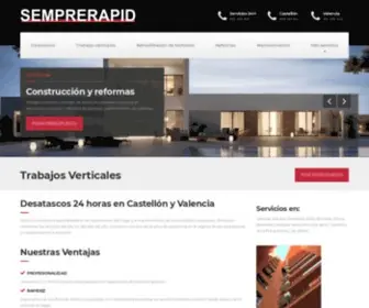 Semprerapid.com(Desatascos 24 horas en Castellon y Valencia) Screenshot