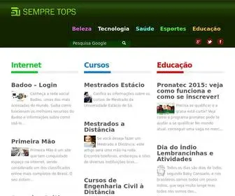 Sempretops.com(Sempre Tops) Screenshot