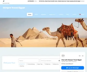 Sempretravelegypt.com(Sempre Travel Egypt) Screenshot