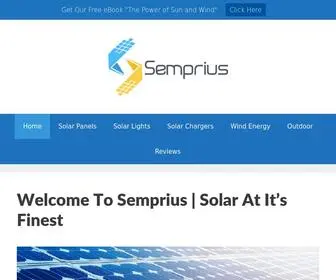 Semprius.com(Semprius) Screenshot