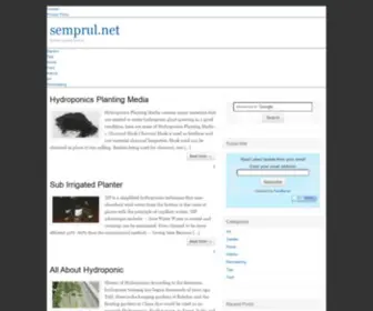 Semprul.net(Home sweet Home) Screenshot