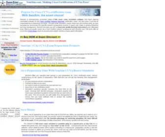 Semsim.com(SemSim CCNA Exam) Screenshot