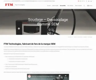 Semsoudage.com(FTM Technologies) Screenshot