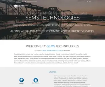 Semstechnologies.com(SEMS Technologies) Screenshot