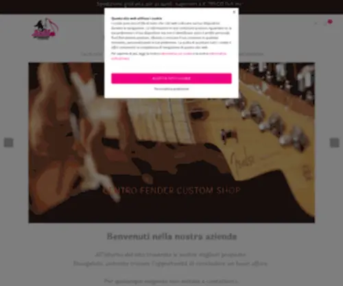 Semstrumenti.it(Il negozio musicale è specializzato nella vendita online di) Screenshot