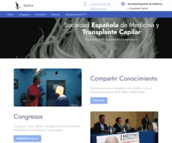 Semtca.com(Sociedad Española de Medicina y Transplante Capilar) Screenshot