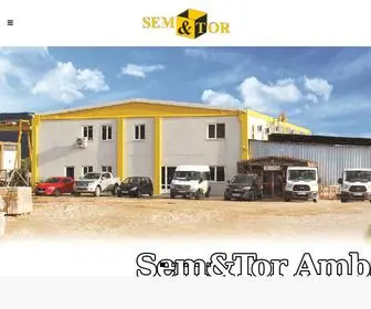 Semtorambalaj.com(Semtor Ambalaj) Screenshot