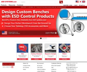Semtronics.com(ESD Systems) Screenshot