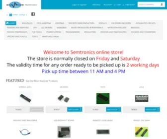 Semtronics.net(Semtronics online shop) Screenshot