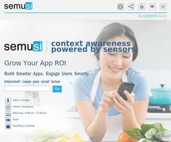 Semusi.com(Context Awareness Made Easy) Screenshot