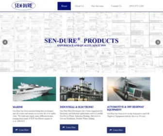 Sen-Dureproducts.com(SEN-DURE, INC) Screenshot