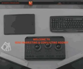 Sen3Group.com(SEN3 Marketing & Consulting) Screenshot