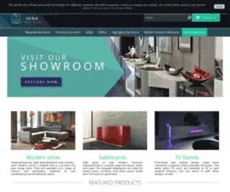Sena-Homefurniture.co.uk(Modern furniture UK) Screenshot