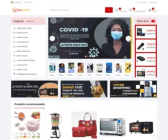 Senachat.com(Supermarché en ligne) Screenshot