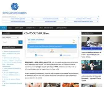 Senacursosgratuitos.site(CONVOCATORIA SENA) Screenshot