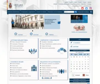 Senado.es(Página) Screenshot