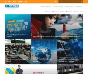 Senai.com.br(Senai) Screenshot