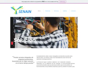 Senain.cl(Proyectos Industriales) Screenshot