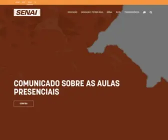 Senairs.org.br(SENAI) Screenshot