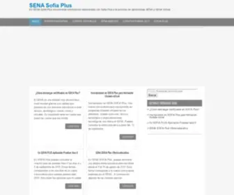 Senasofiaplus.org(SENA Sofia Plus) Screenshot