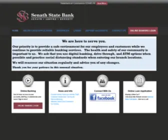 Senathstatebank.com(Banking Made Simple) Screenshot