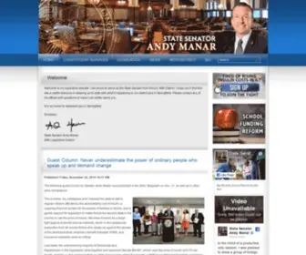 Senatorandymanar.com(senatorandymanar) Screenshot