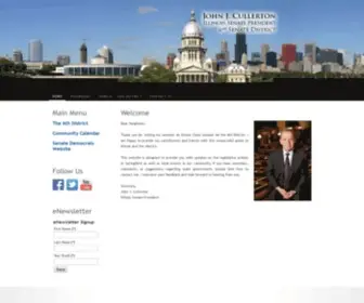 Senatorcullerton.com(Cullerton (Retired)) Screenshot