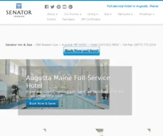 Senatorinn.com(Augusta Maine Hotel) Screenshot