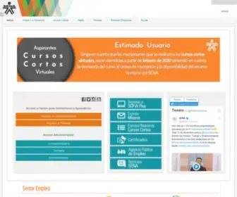 Senavirtual.edu.co(SENA) Screenshot