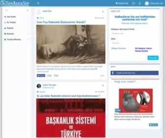 Senbanasor.com(Soru Cevap Sitesi) Screenshot
