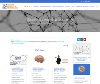 Senc.es(Sociedad Española de Neurociencia) Screenshot
