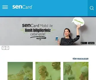 Sencard.com.tr(Anasayfa) Screenshot
