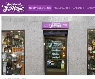 Sencillamentemagia.net(NOS PRESENTAMOS) Screenshot