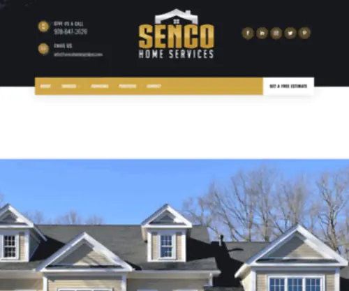 Sencohomeservices.com(Senco Home Services) Screenshot