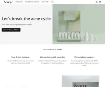 Sencyr.com(LiveSkin Probiotics) Screenshot