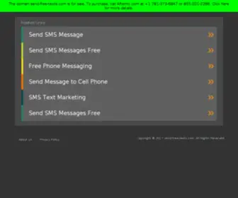 Send-Free-Texts.com(The Land of Free SMS) Screenshot