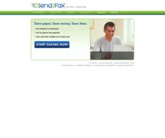 Send2Fax.com(Send a Fax) Screenshot