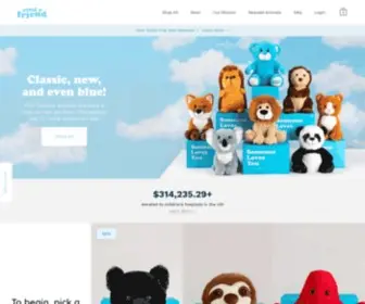 Sendafriend.co(Send a stuffed animal care package anywhere) Screenshot