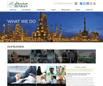 Sendan.com.sa(Sendan International Company) Screenshot