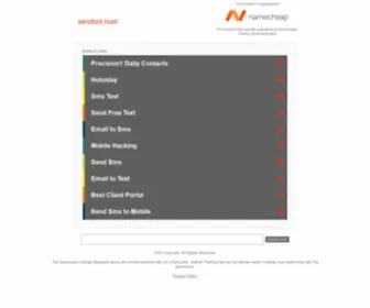 Sendbot.host(وبسایت) Screenshot