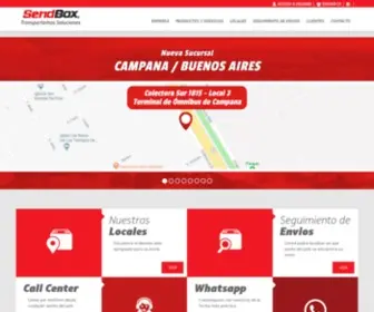 Sendbox.com.ar(Transportamos Soluciones) Screenshot