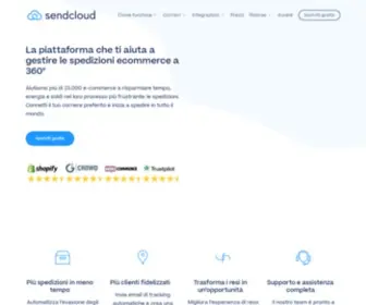 Sendcloud.it(Il tool #1 in Europa per le spedizioni del tuo e) Screenshot