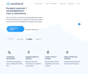 Sendcloud.nl(Europa's #1 verzendsoftware voor e) Screenshot
