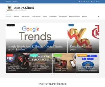 Sendekiben.com(Ana Sayfa) Screenshot