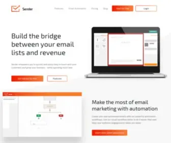 Sender.net(Email Marketing Platform) Screenshot
